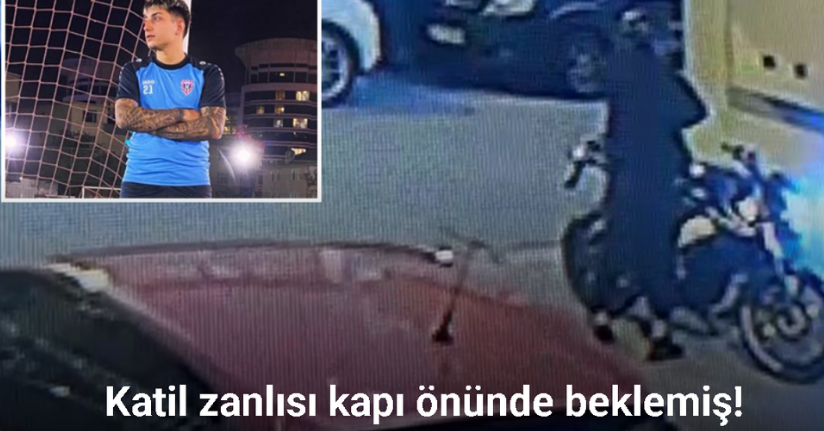Beylikdüzü’nde 27 yaşındaki gencin katil zanlısı kapı önünde böyle beklemiş