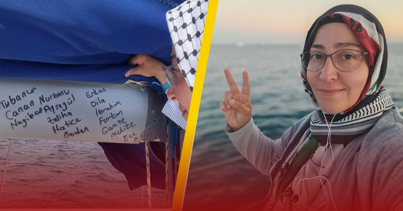 Gazze yolunda beraberinde 15 ‘kalp’ taşıyor