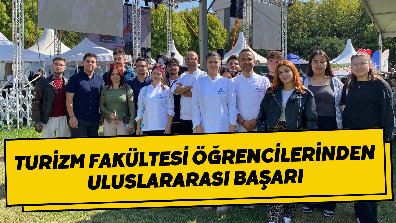 Turizm Fakültesi Öğrencilerinden Uluslararası Başarı