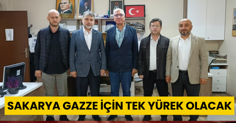 Sakarya, Gazze için tek yürek olacak