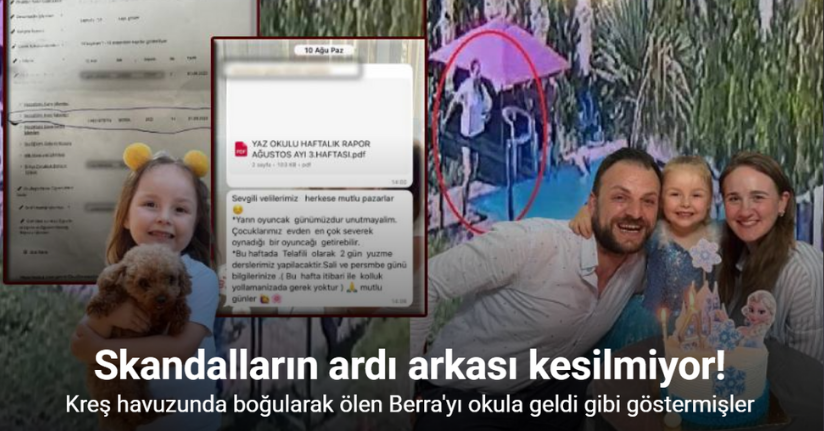 Hayatta olmayan Berra’yı MEBBIS’e kayıt edip okula geldi gibi göstermişler