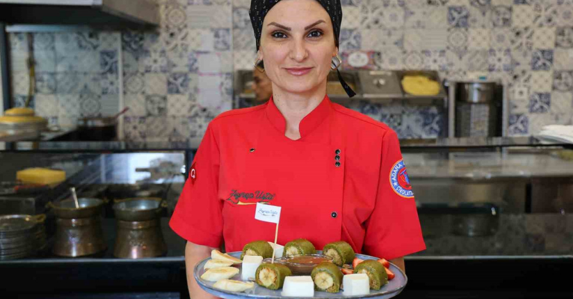 Uzak Doğu’dan gelen müşterilerinden esinlendi, ’Sushi Kadayıf’ yaptı