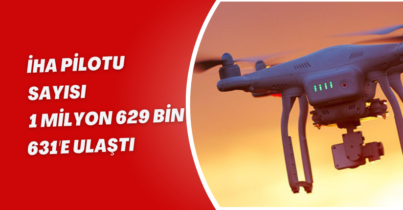 Uraloğlu: İHA pilotu sayısı 1 milyon 629 bin 631'e ulaştı