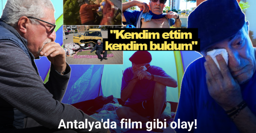 Kendisini bıçaklayıp uzaklaştırma alan eşini bankta yatarken görüp eve aldı, kendi evsiz kaldı