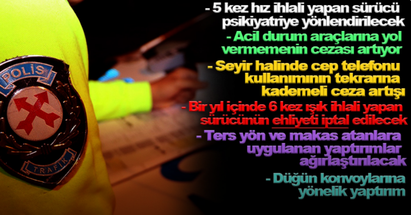 Yeni trafik cezaları nasıl olacak? Kanun teklifi TBMM'ye sunuldu