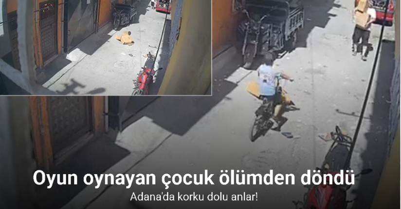 O anlar kamerada: Sokakta üzerine karton örten çocuk ölümden döndü