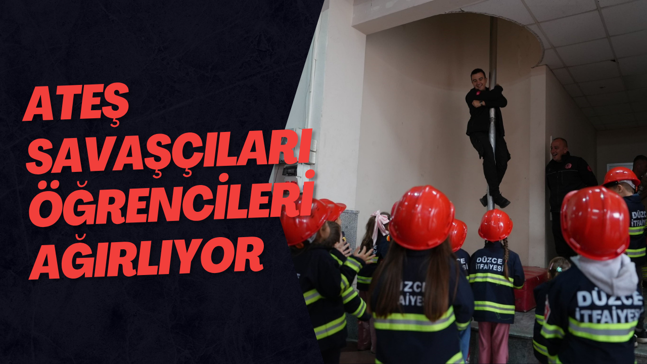 Ateş Savaşçıları Öğrencileri Ağırlıyor