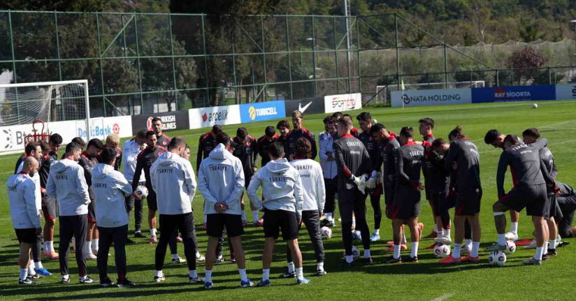 A Milli Futbol Takımı, Bulgaristan maçı hazırlıklarını tamamladı