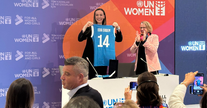 Fenerbahçe Kaptanı Eda Erdem, UN Women İyi Niyet Elçisi oldu