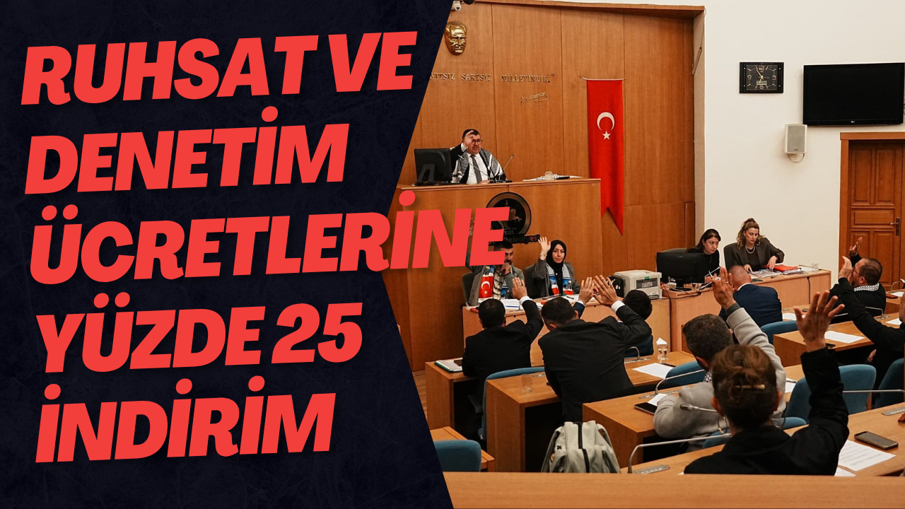 Ruhsat Ve Denetim Ücretlerine Yüzde 25 İndirim