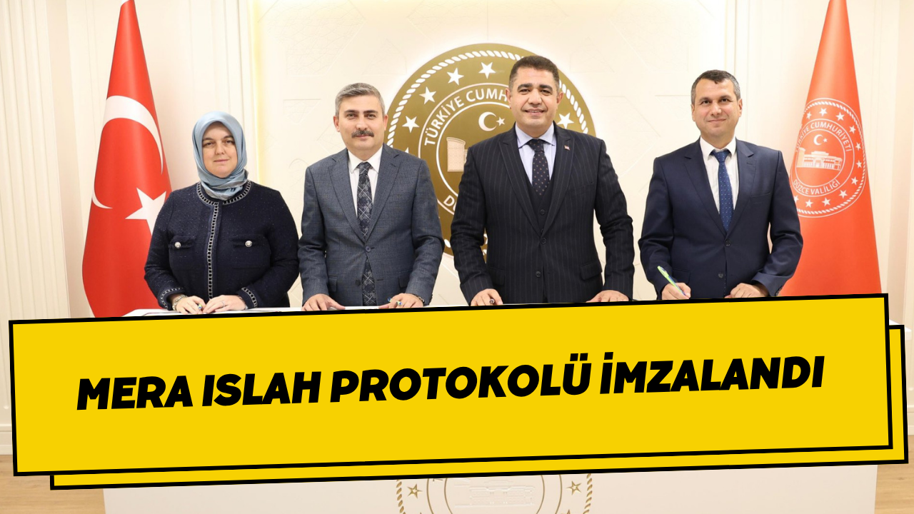 Mera Islah Protokolü İmzalandı