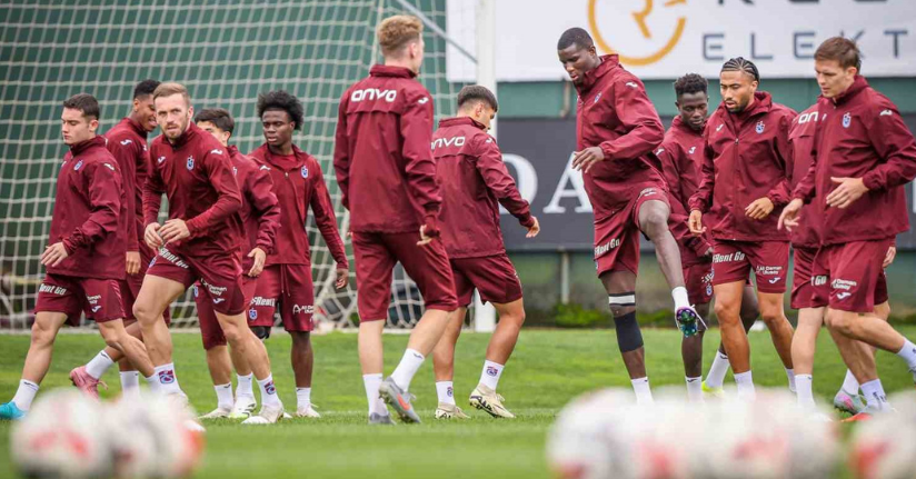 Trabzonspor Çaykur Rizespor maçı hazırlıklarını sürdürdü