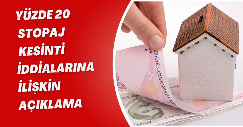 Yüzde 20 stopaj kesinti