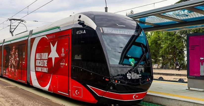 Milli maç saatinde tramvay ücretsiz