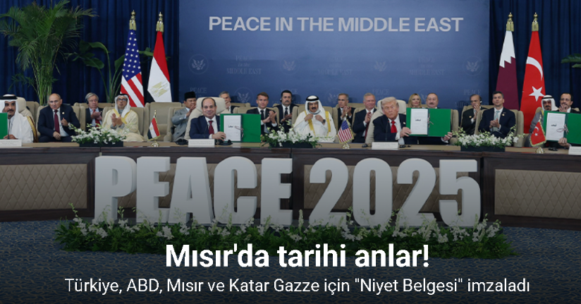 Türkiye, ABD, Mısır ve Katar Gazze için 