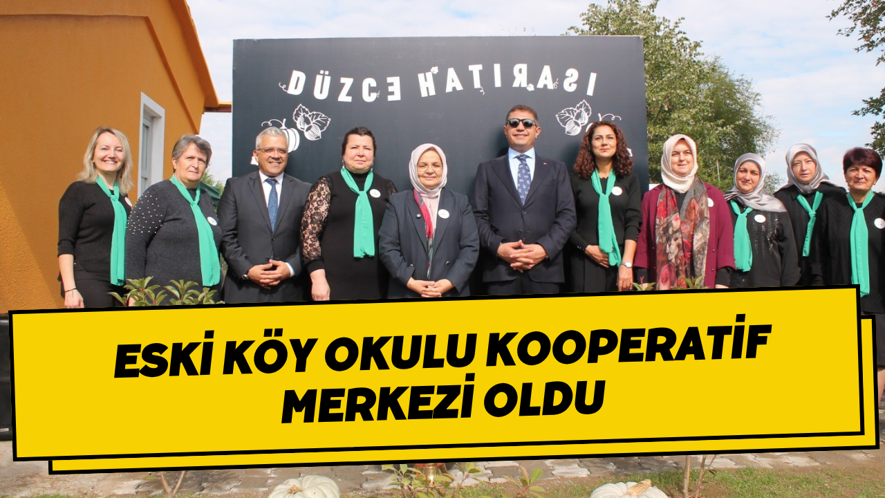 Eski Köy Okulu Kooperatif Merkezi Oldu
