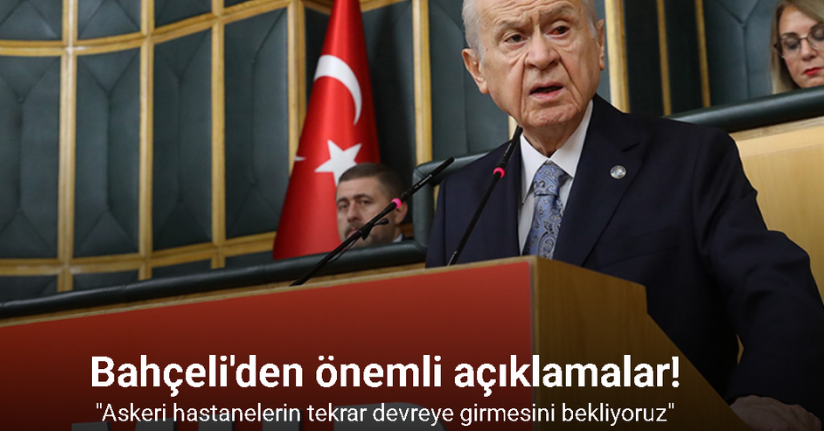 MHP lideri Bahçeli'den Gündem Yaratan Açıklamalar