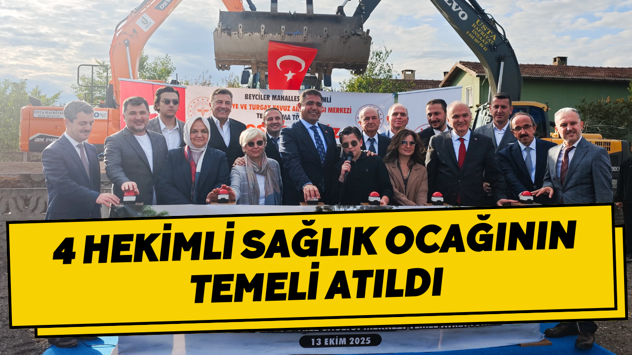 4 Hekimli Sağlık Ocağının Temeli Atıldı