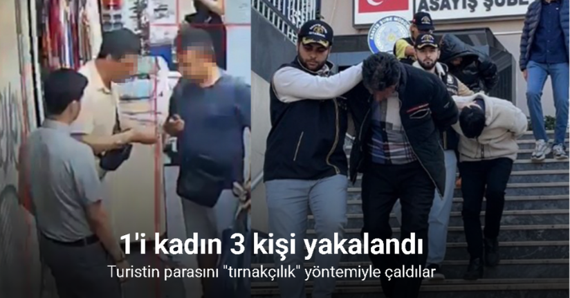 İstanbul’da turistin parasını 