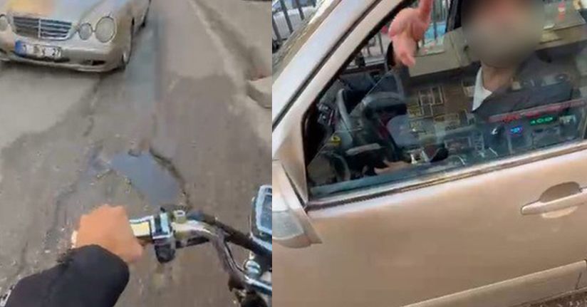 Ters yönden girdi, söyledikleri pes dedirtti