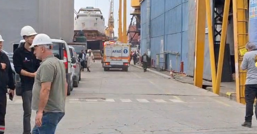 Tuzla'da gemide patlama: 1 ölü 4 yaral