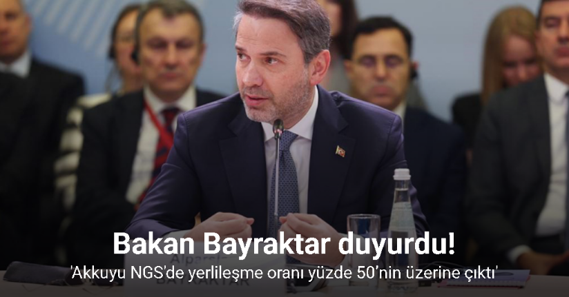 Bakan Bayraktar: 