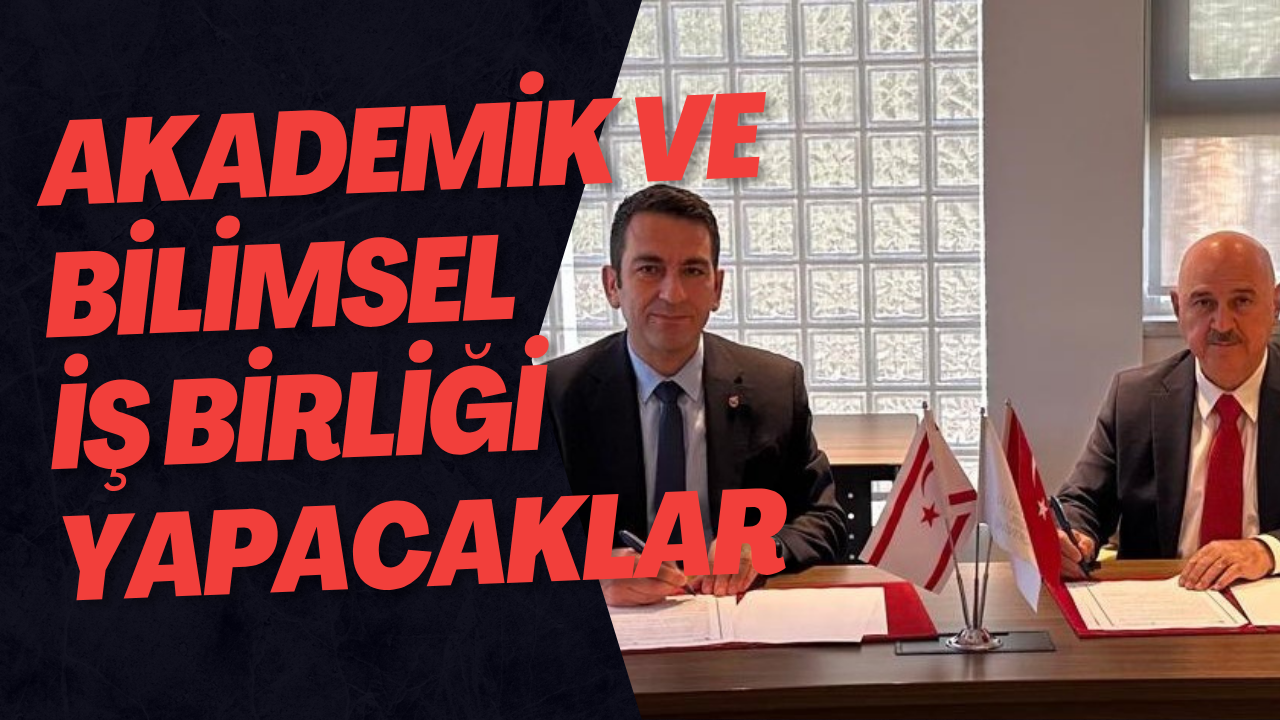 Akademik Ve Bilimsel İş Birliği Yapacaklar