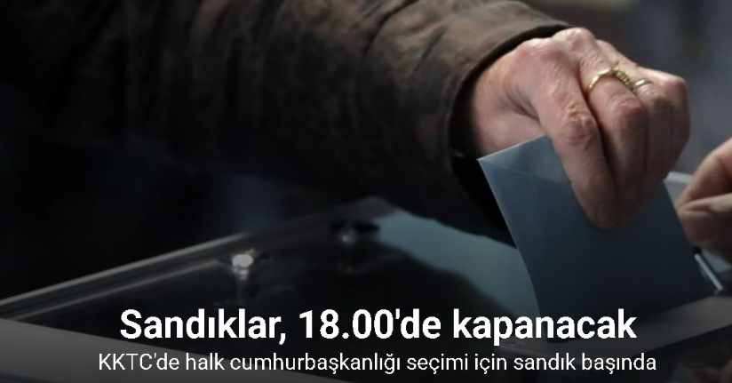 KKTC'de halk cumhurbaşkanlığı seçimi için sandık başında
