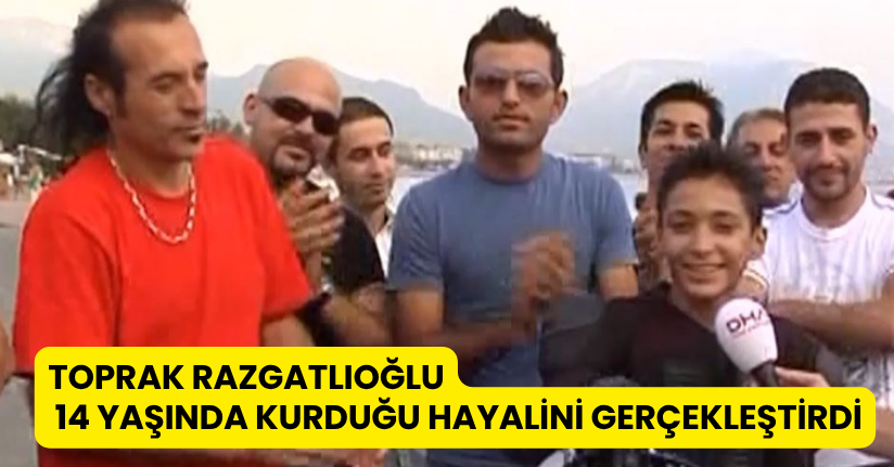 Toprak Razgatlıoğlu, 14 yaşında kurduğu hayalini gerçekleştirdi
