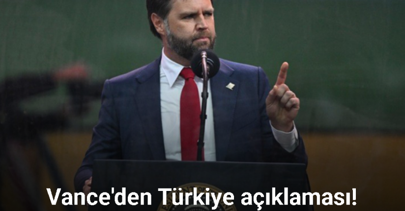 ABD Başkan Yardımcısı Vance: 