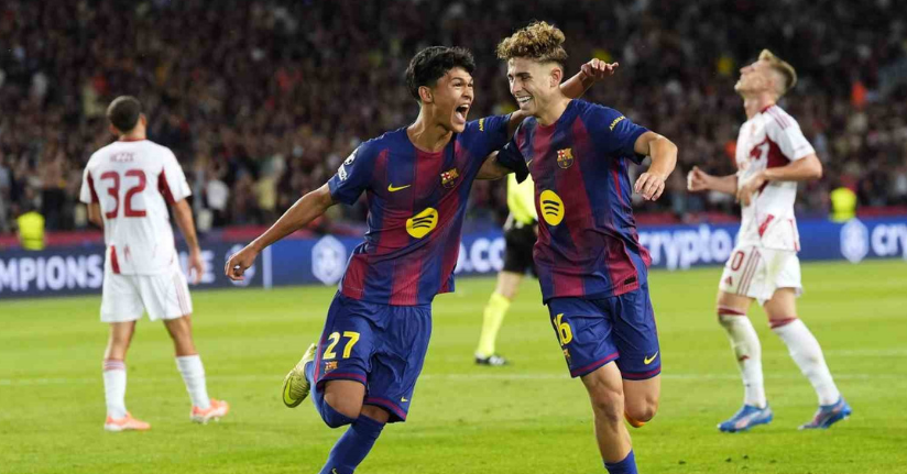 Barcelona, Şampiyonlar Ligi’nde Olympiakos’a gol yağdırdı: 6-1