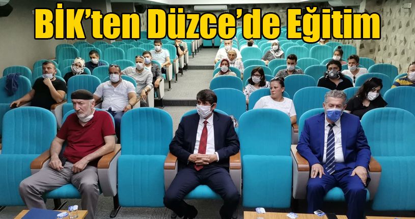 BİK’ten Düzce’de Gazete ve Kamu Kurum Temsilcilerine Eğitim