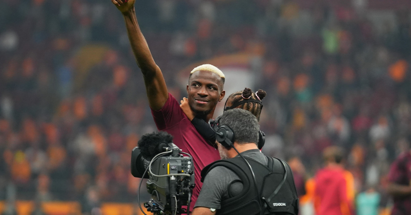 Galatasaray’ın, Şampiyonlar Ligi’ndeki en erken golü Osimhen’den