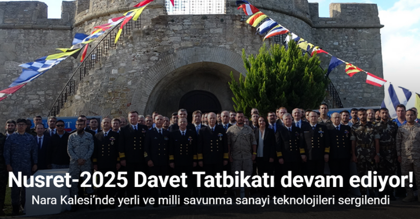 Nara Kalesi’nde yerli ve milli savunma sanayi teknolojileri sergilendi