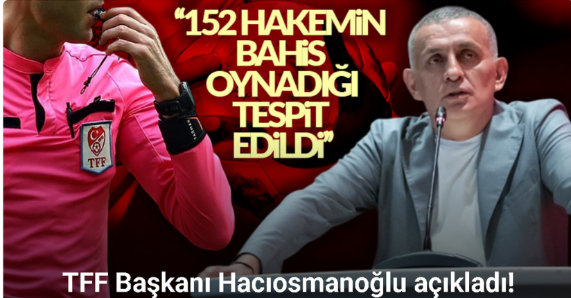 TFF Başkanı İbrahim Hacıosmanoğlu: 