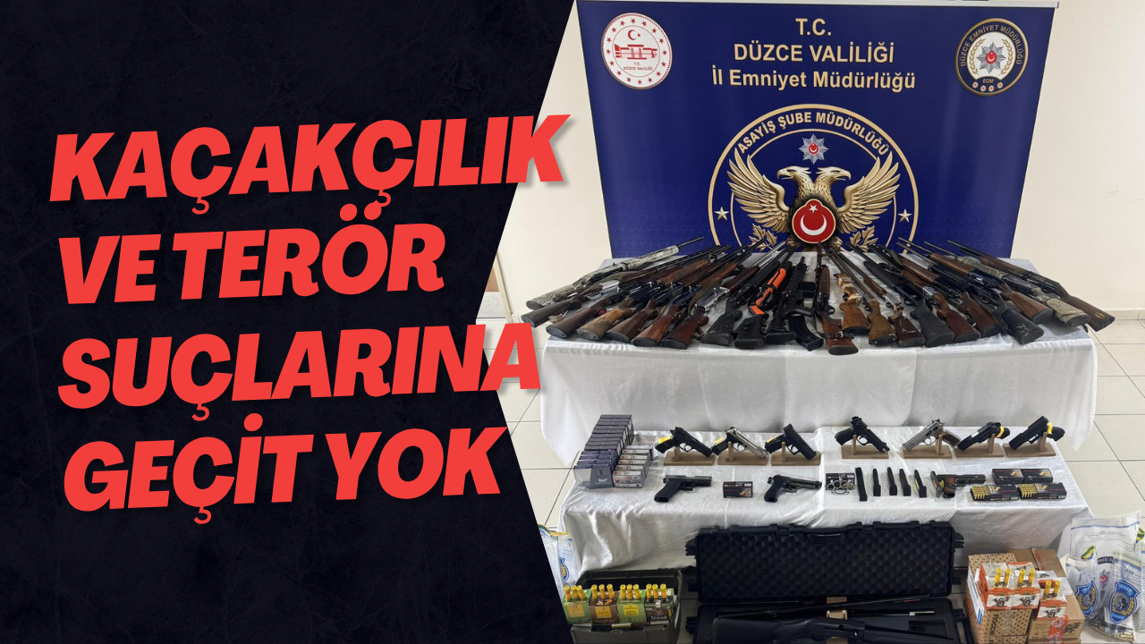 Kaçakçılık ve Terör Suçlarına Geçit Yok