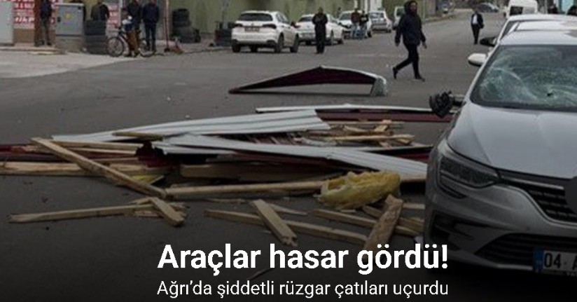Ağrı’da şiddetli rüzgar çatıları uçurduAğrı’da şiddetli rüzgar çatıları uçurdu