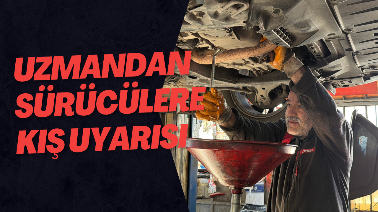 Uzmandan Sürücülere Kış Uyarısı