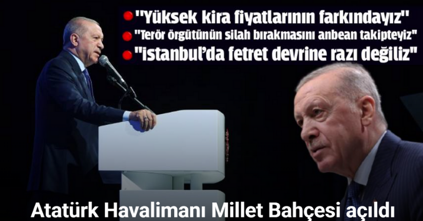 Cumhurbaşkanı Erdoğan’dan terörsüz Türkiye mesajı: 