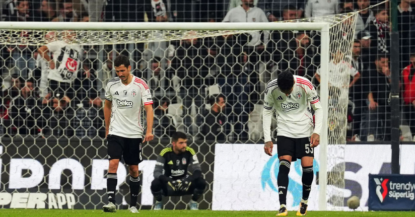 Beşiktaş’ın son 5 maçta 1 galibiyeti bulunuyor