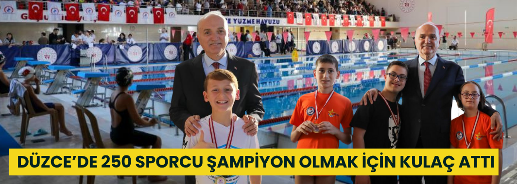 Yüzme Şenliği Renkli Görüntülere Sahne Oldu