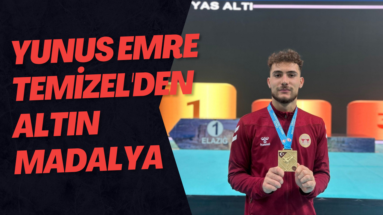 Yunus Emre Temizel'den Altın Madalya