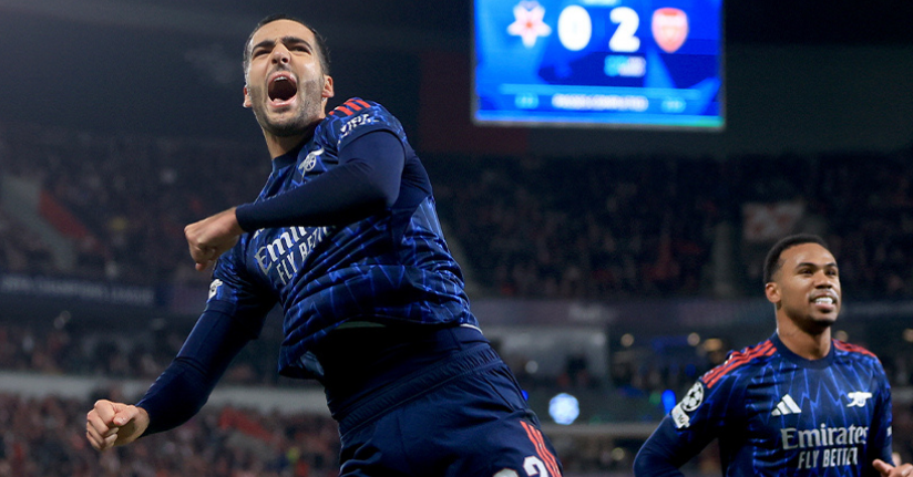 Arsenal, Şampiyonlar Ligi’nde 4’te 4 yaptı