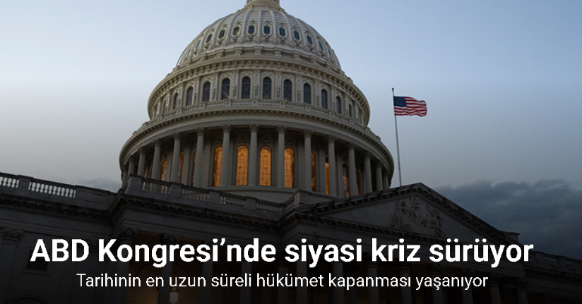 ABD tarihinin en uzun süreli hükümet kapanması yaşanıyor