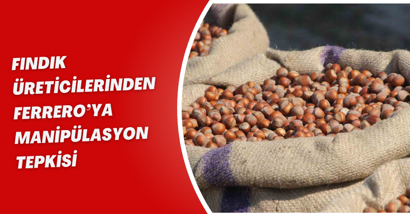 Fındık üreticilerinden Ferrero’ya 