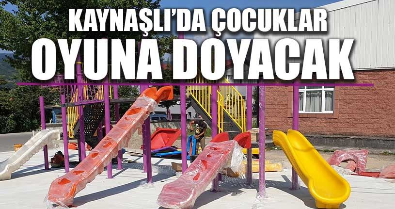 Kaynaşlı’da Çocuklar Oyuna Doyacak