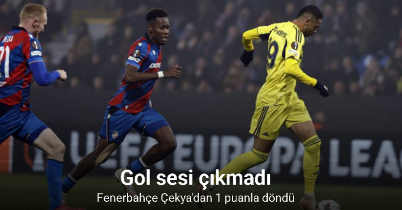 UEFA Avrupa Ligi: Viktoria Plzen: 0 - Fenerbahçe: 0