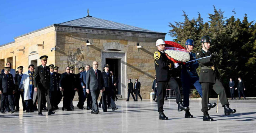 Emniyet Teşkilatı, Atatürk Haftası dolayısıyla Anıtkabir’i ziyaret etti