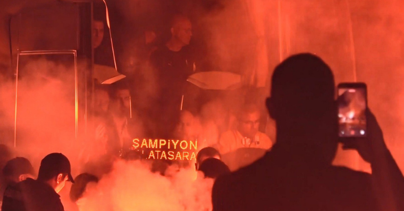 Galatasaray, Kocaeli’de coşkuyla karşılandı