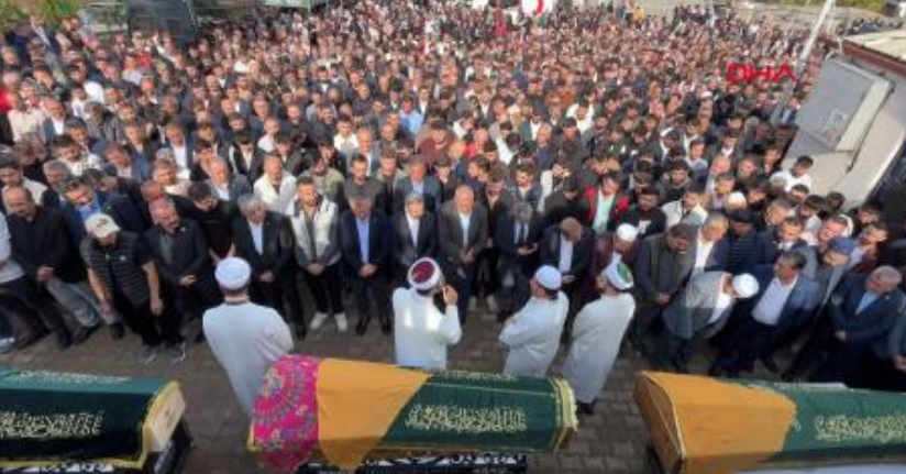  Kozmetik fabrikasında hayatını kaybedenler, son yolculuklarına uğurlandı